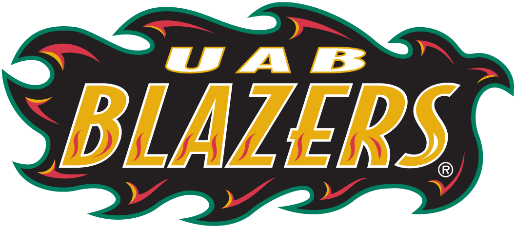 UAB Blazers 1996-Pres Wordmark Logo v4 iron on transfers for T-shirts